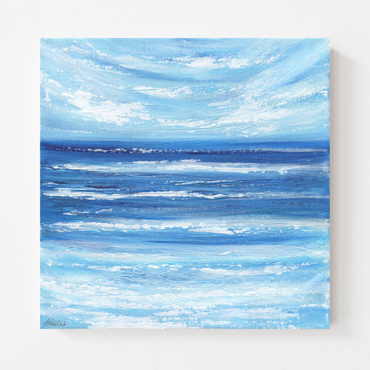 Abstract Ocean Painting