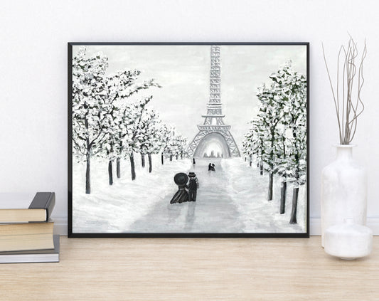 Winter In Paris Print ❤️❤️