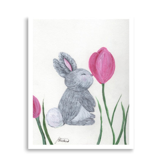 *Perfect for Spring! Bunny Print