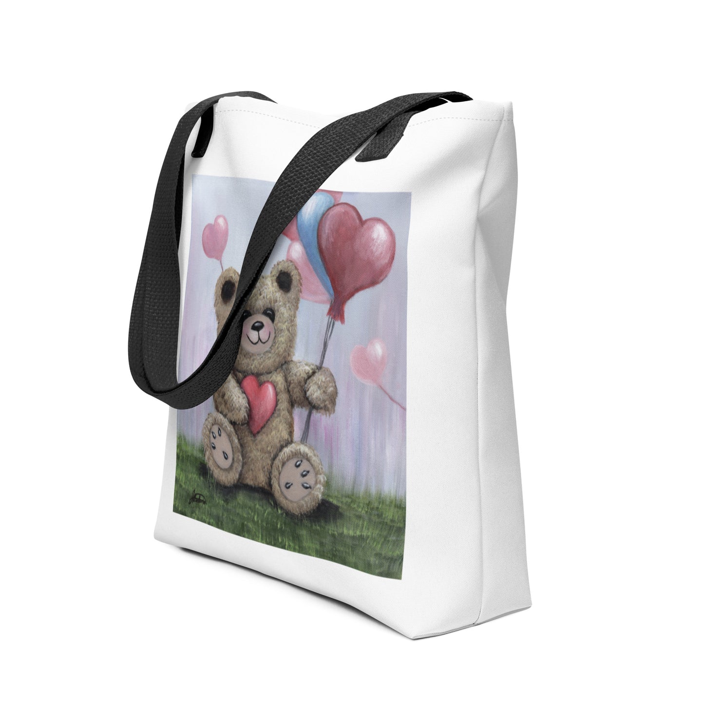 Teddy Bear Love Tote Bag